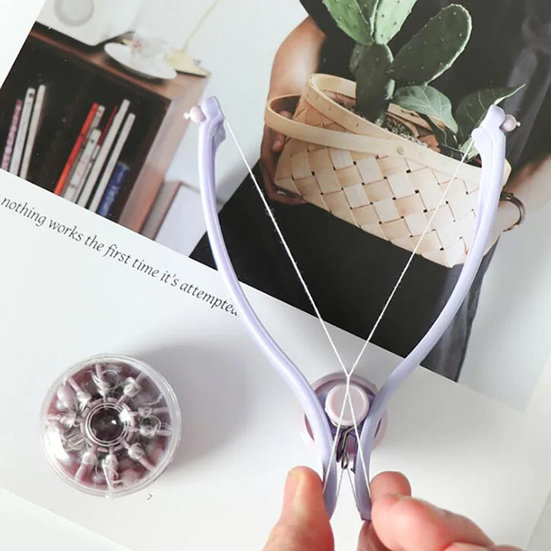 Face And Body Hair Threading Tweezer