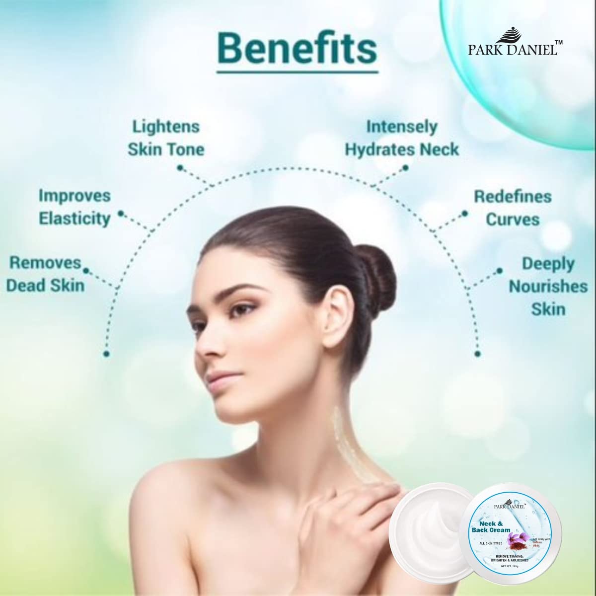 Neck and Back Whitening Cream - Dead Skin Cells Repair