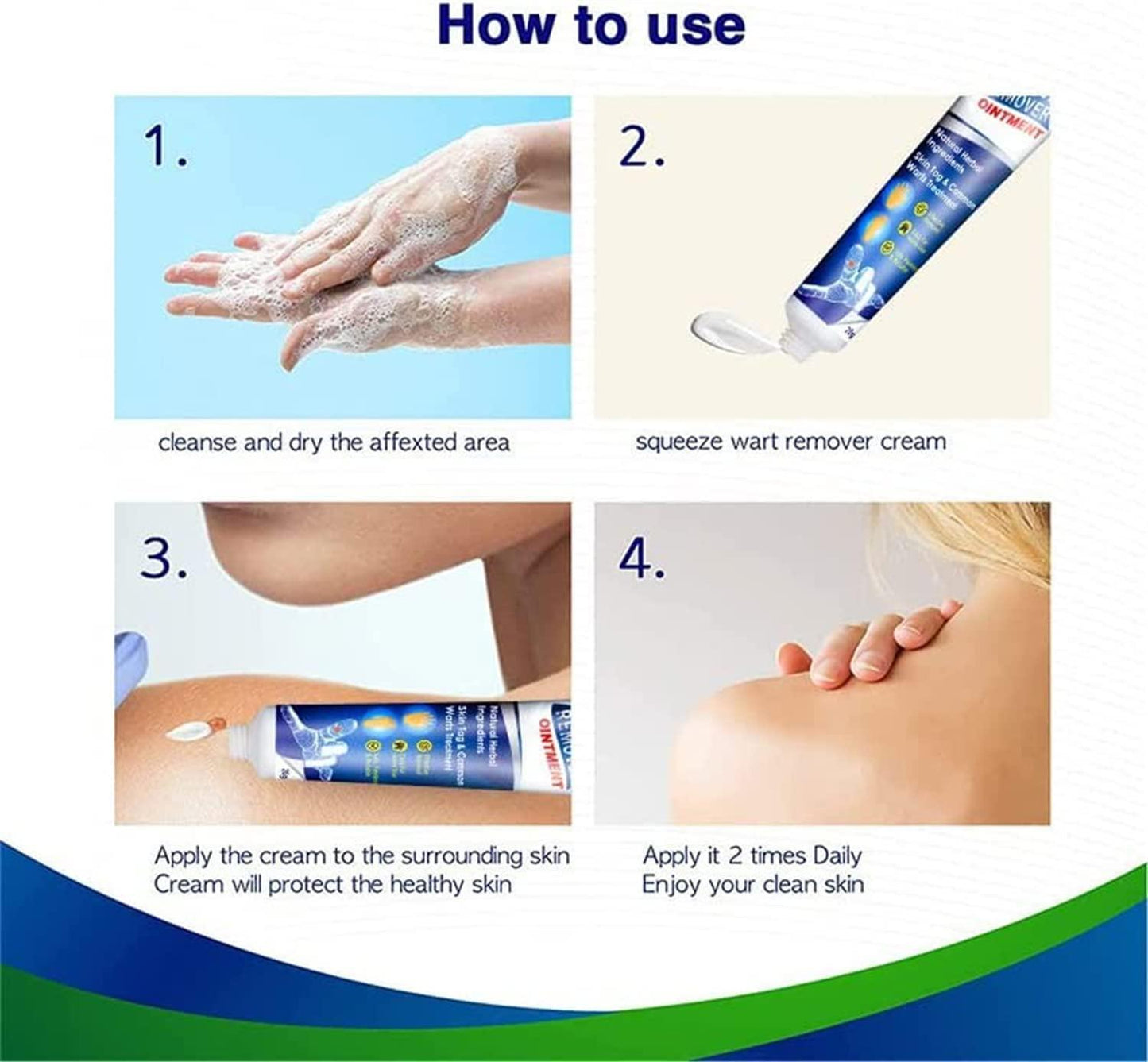 Skin Warts Removal Cream- Buy 1 Get 1 Free