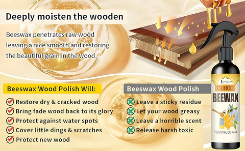 WowWood Beeswax Furniture Polish and Cleaner (Buy 1 Get 1 Free)