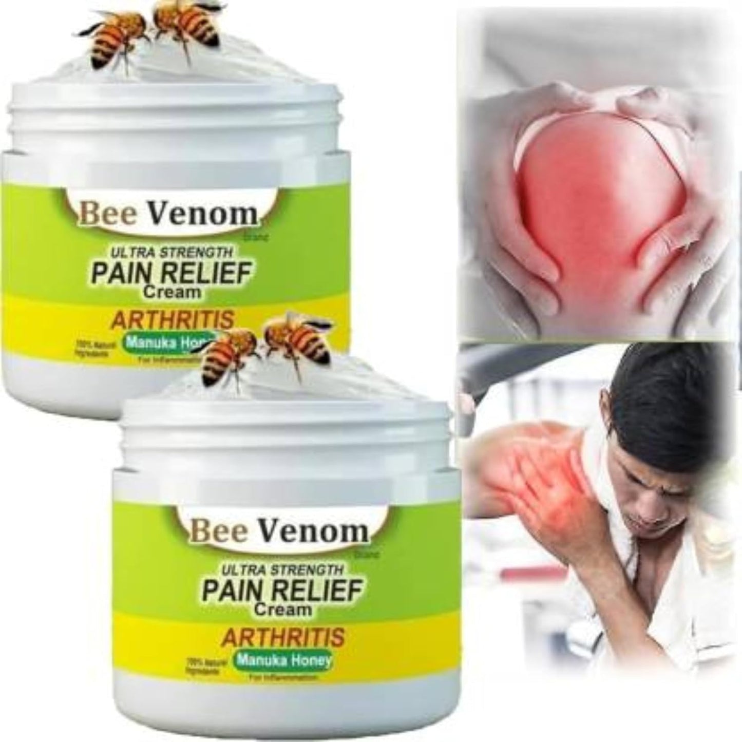 Ultra Strong Bee Venom Pain Relief Cream (BUY 1 GET 1 FREE)