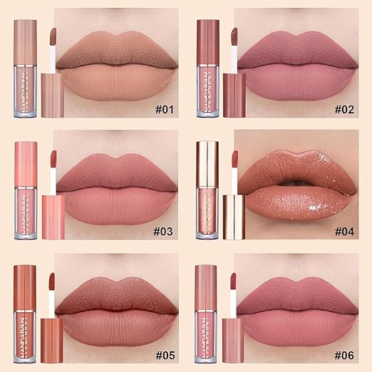 Velvet Matte Liquid Lipstick Set - 12 shades