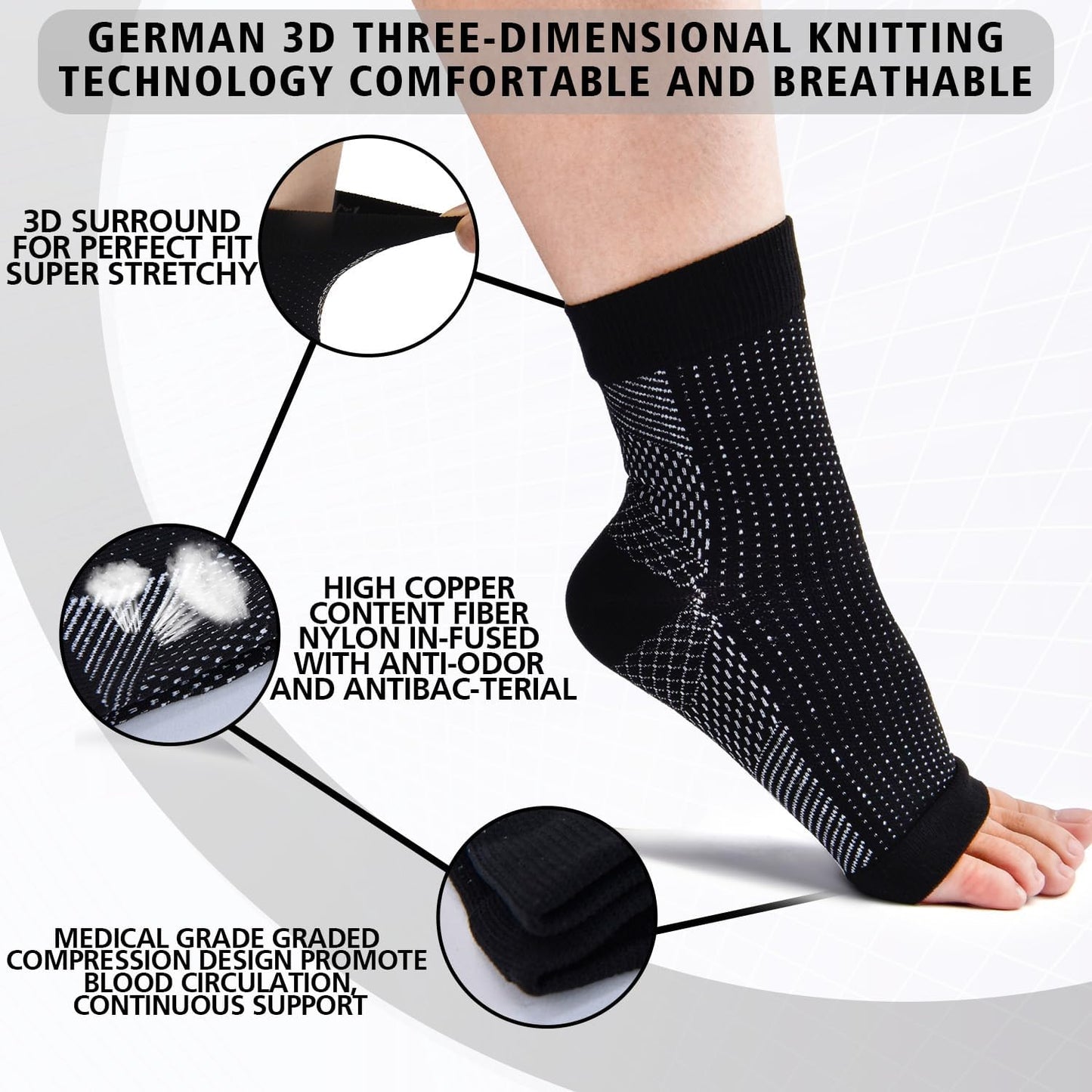 Neuropathy Ortho Relief Compression Socks