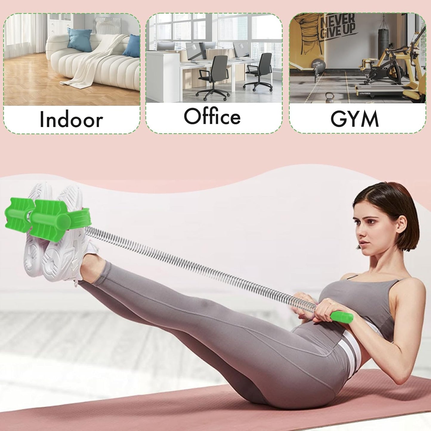 Double Spring Tummy Trimmer