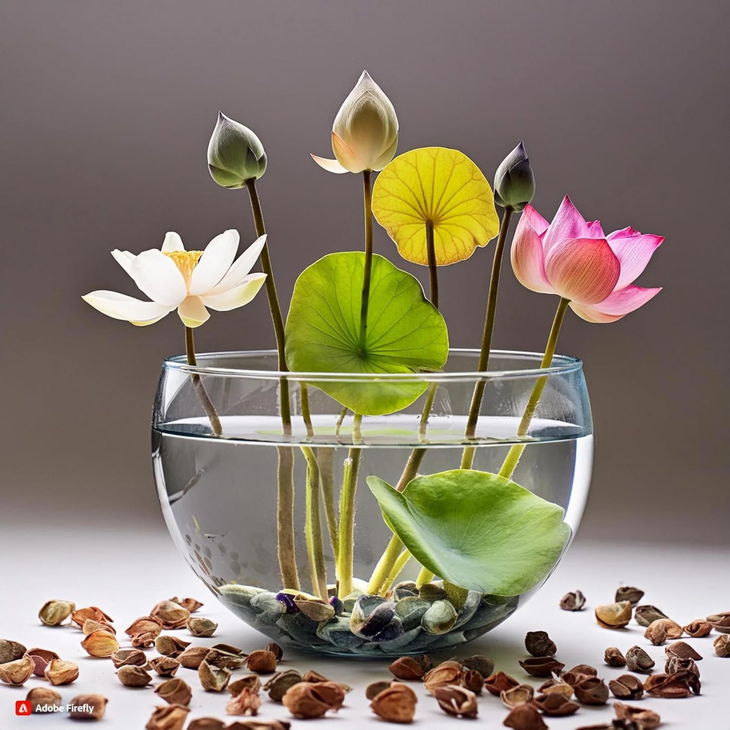 Bowl Lotus Flower seeds- Pack of 40 seeds