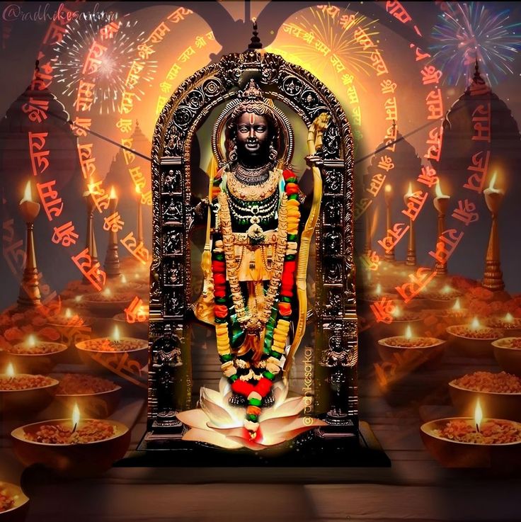 Ayodhya Ram lala Murti ( 3D )