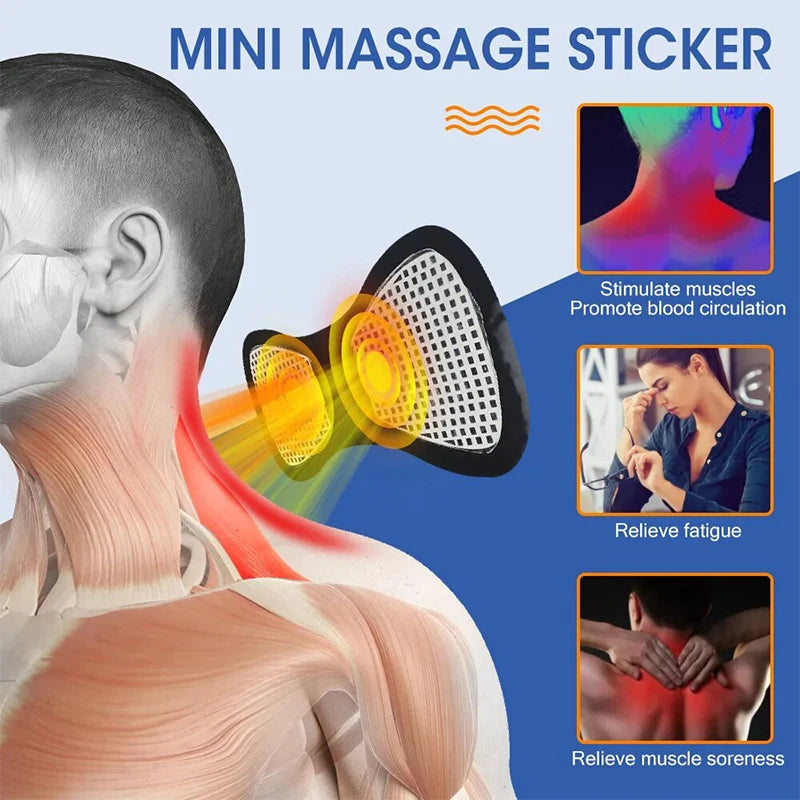 Electric Mini Massager with 8 Modes and 19 Strength Levels