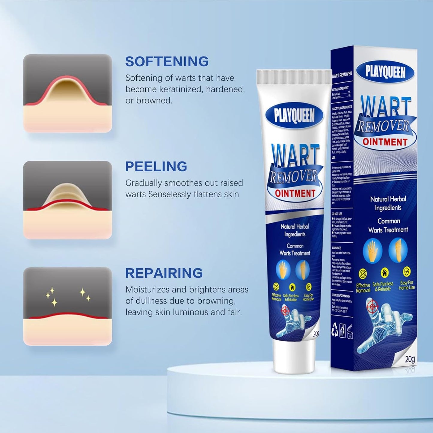 Skin Warts Removal Cream- Buy 1 Get 1 Free