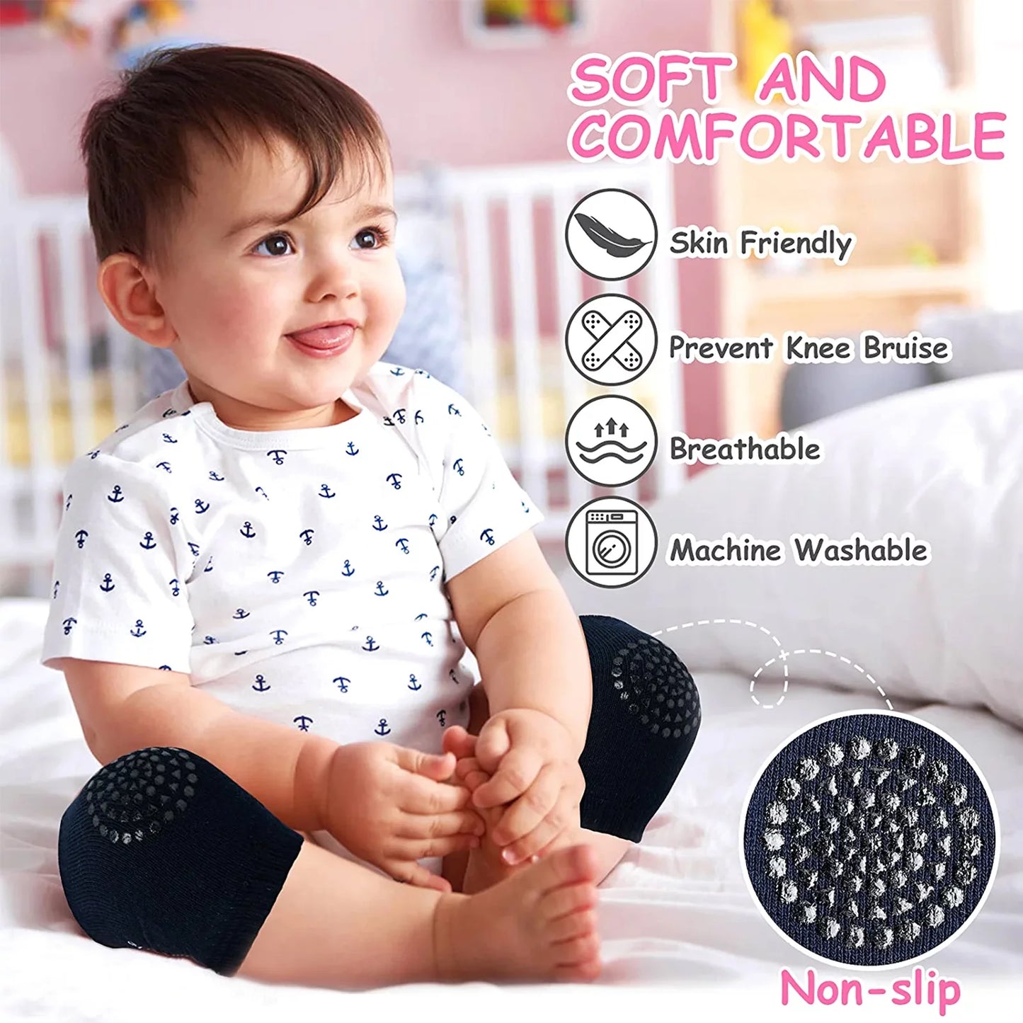 Baby Knee & Elbow Protection Pads