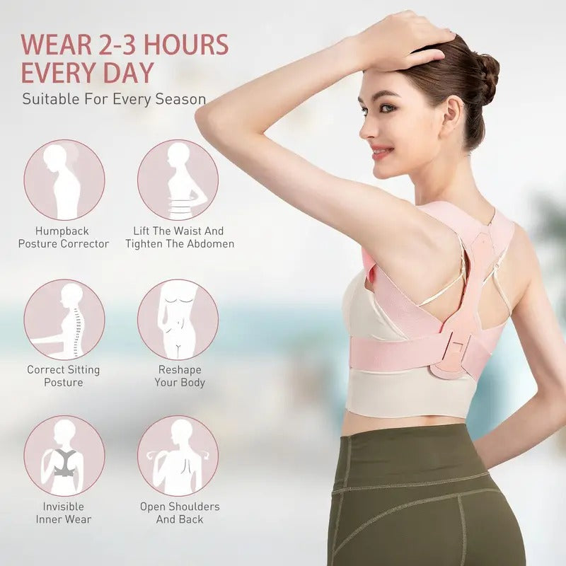 Posture Correction Belt For Neck And Back Support